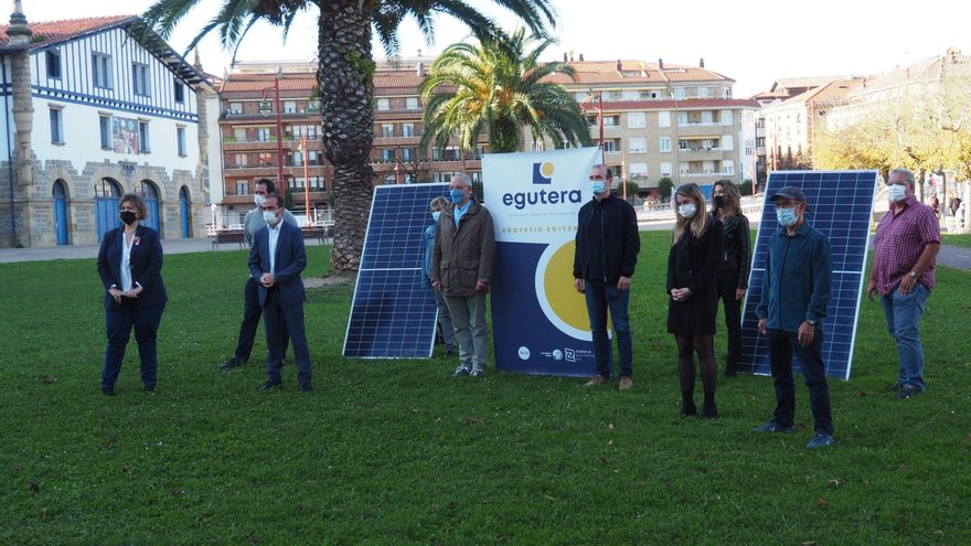 Presentación de la cooperativa energética Egutera de Zumaia