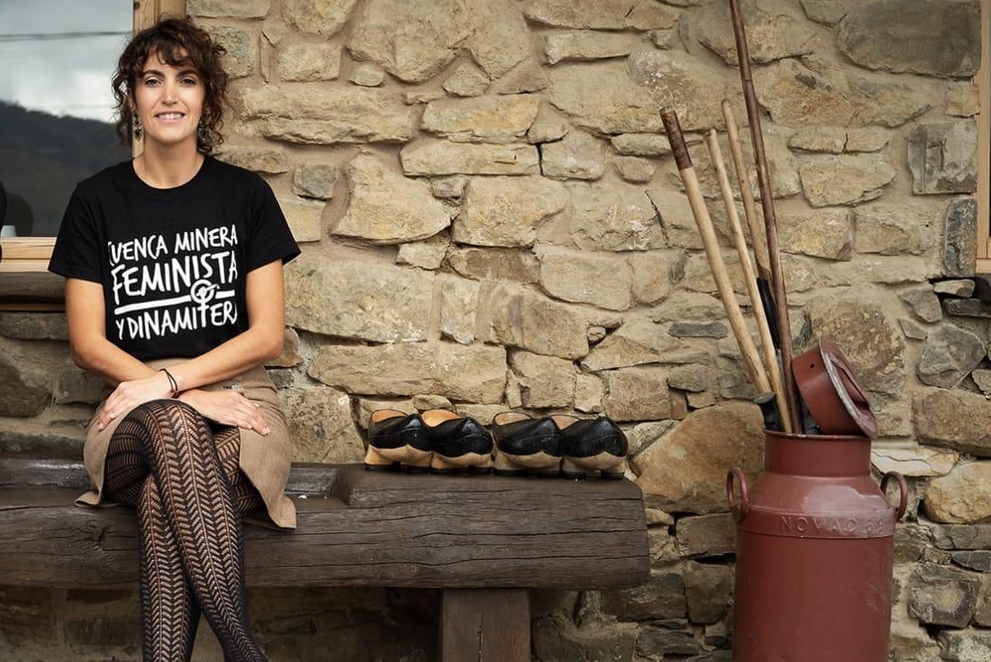 Rocío Antela, en su domicilio en Gallegos.