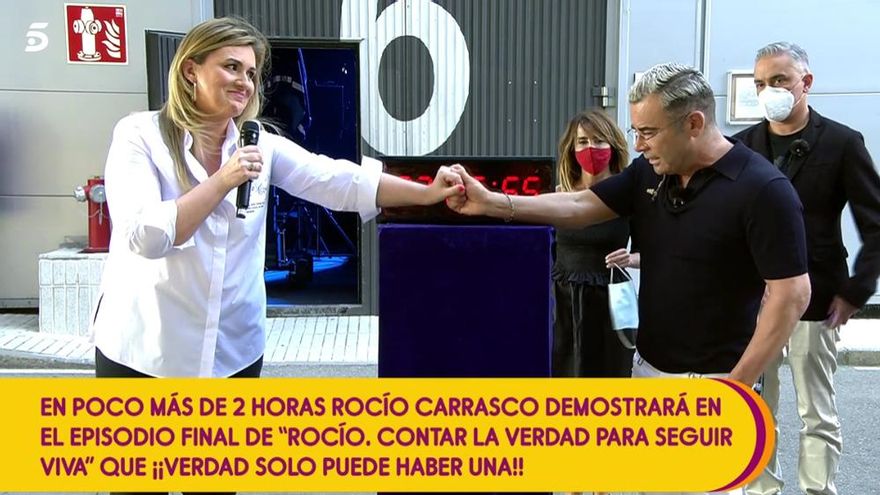 Jorge Javier niega estar "en guerra" contra Carlota Corredera: "Me hace gracia que se publiquen noticias así"