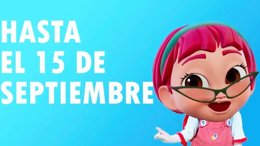 Mapi se "estrena" en Eurovisión como representante de TVE para animar a participar en su versión Junior