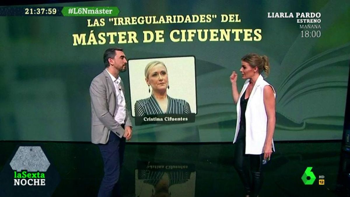 Tres semanas de exclusivas sobre el "mástergate", resumidas en este vídeo de 8 minutos en laSexta Noche