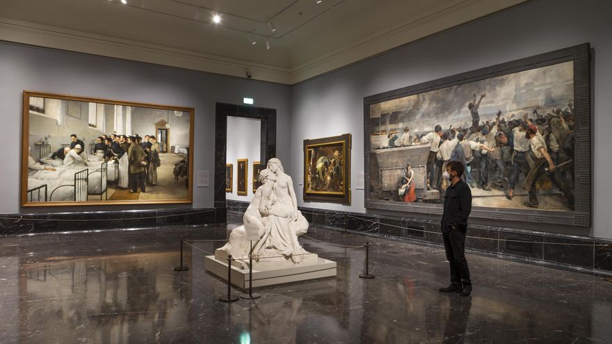 El fin de siglo. Sala 61 A del Museo Nacional del Prado