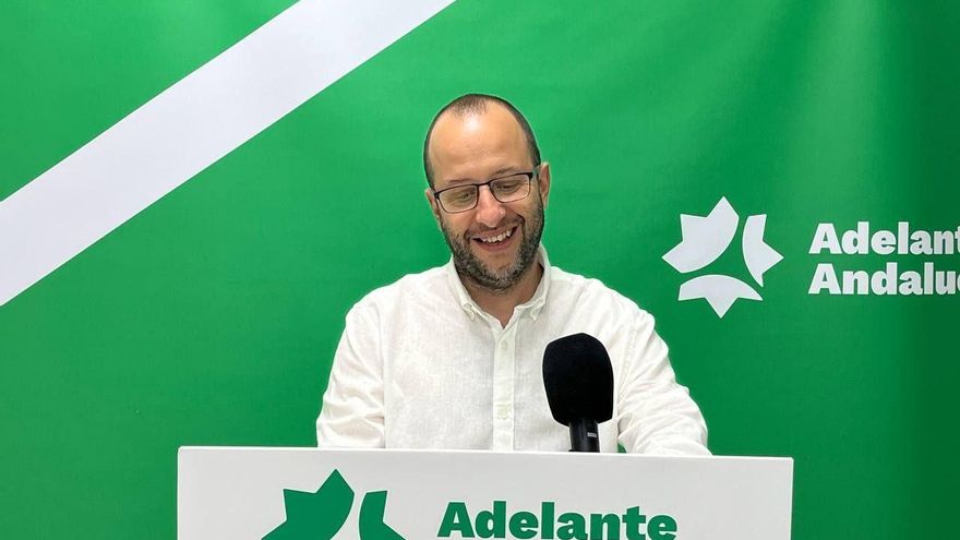 Archivo - El secretario de Organización de Adelante Andalucía, Néstor Salvador, en una foto de archivo.