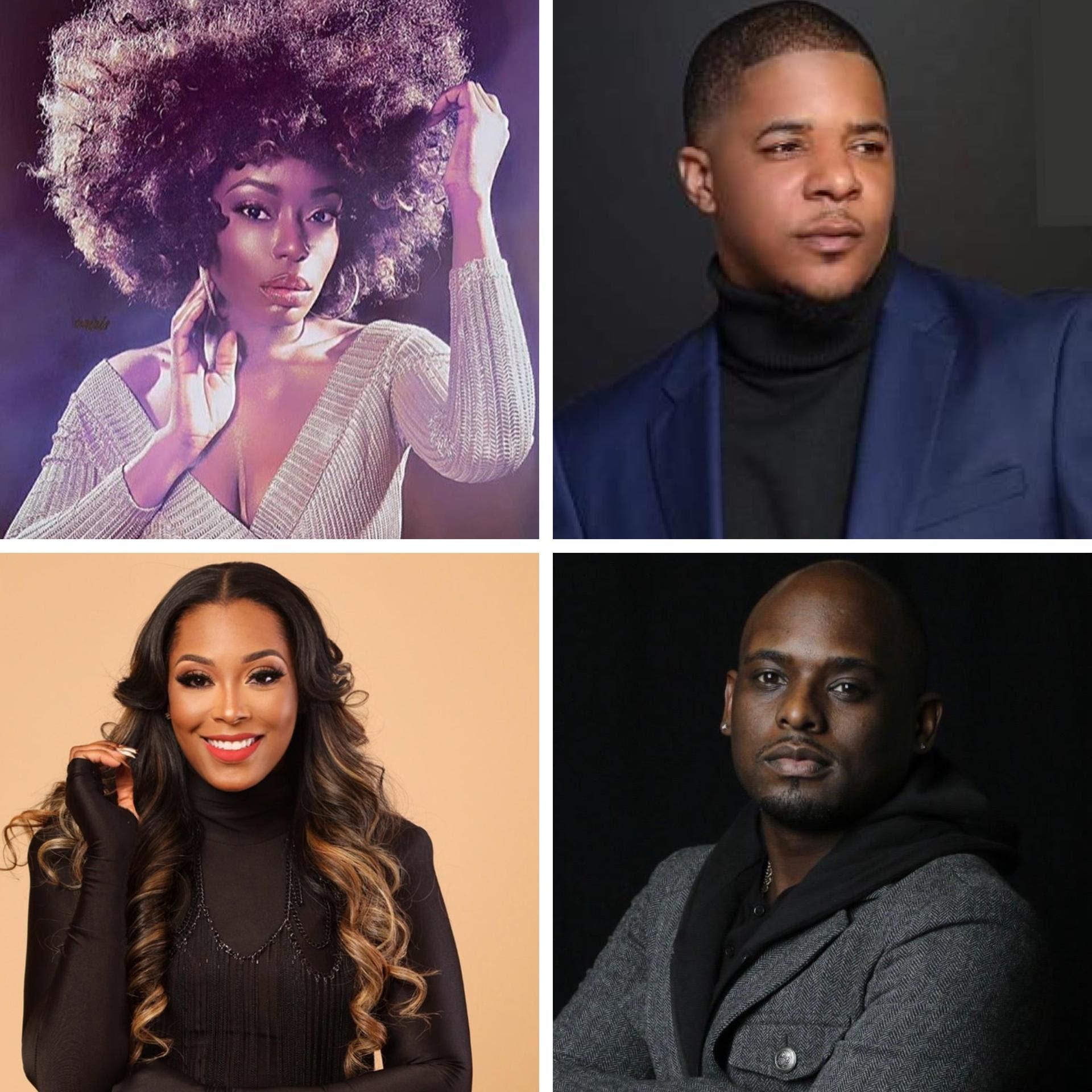 Jonté Mayon, Jerome Chism, Dani McGhee y Carlos Strong.