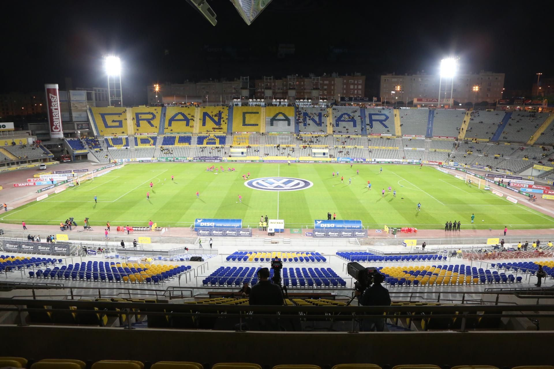 Partido de vuelta de la Copa del Rey entre la UD Las Palmas y el Eibar en el Estadio de Gran Canaria.