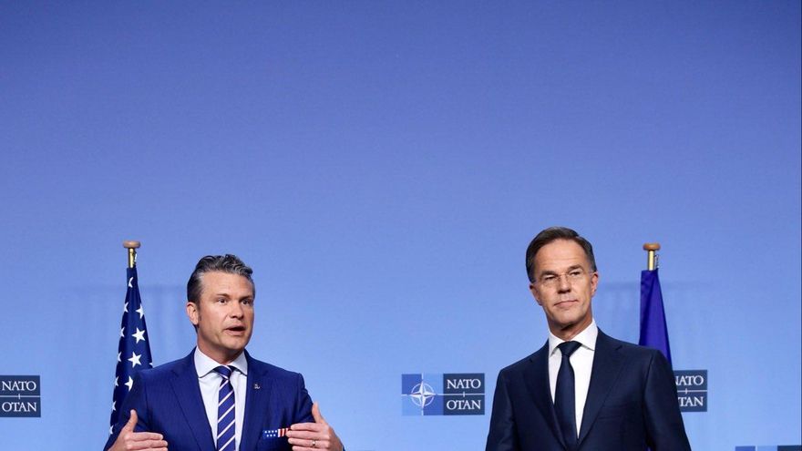 El secretario de Defensa de EEUU marca el camino en la OTAN: "Hay que gastar más para conseguir la paz"