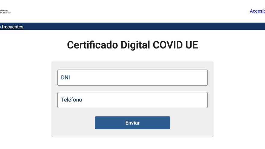 Sanidad pone en marcha una aplicación web que facilita el acceso al pasaporte COVID en dos sencillos pasos