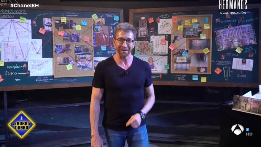 'El Hormiguero' se convirtió en 'La casa de papel' en su nueva película, con Pablo Motos como El Profesor