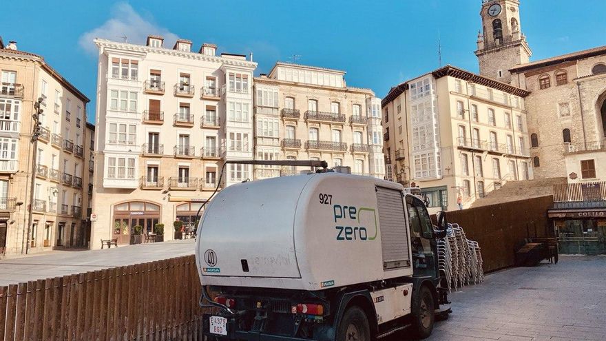 Vitoria quiere una contrata de limpieza para diez años y sube el canon a las empresas a 35,5 millones anuales
