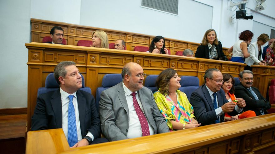 Pleno de constitución de las Cortes de Castilla-La Mancha