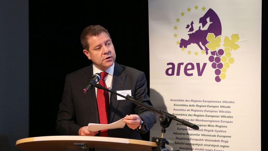 García-Page renovará su cargo como presidente de la Asamblea de Regiones Europeas Vitícolas por dos años más