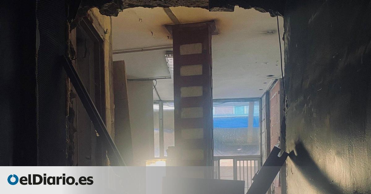 Owner of premises in Las Palmas claims hotel refurbishment company demolished wall to encroach on her property