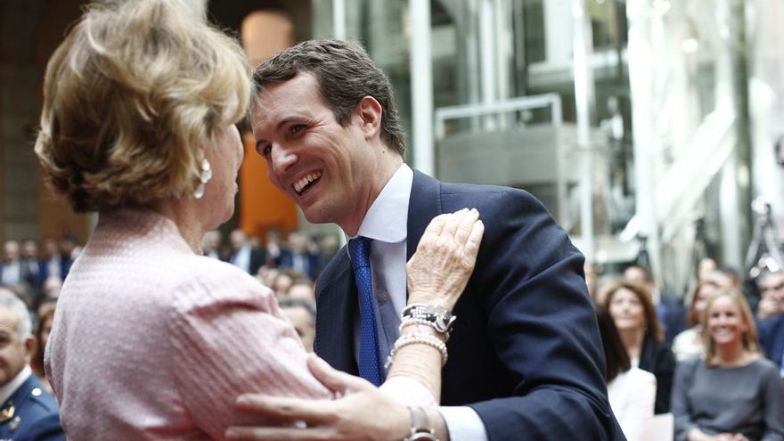 Casado justifica que no ha saludado a Garrido en Sol porque no lo ha visto