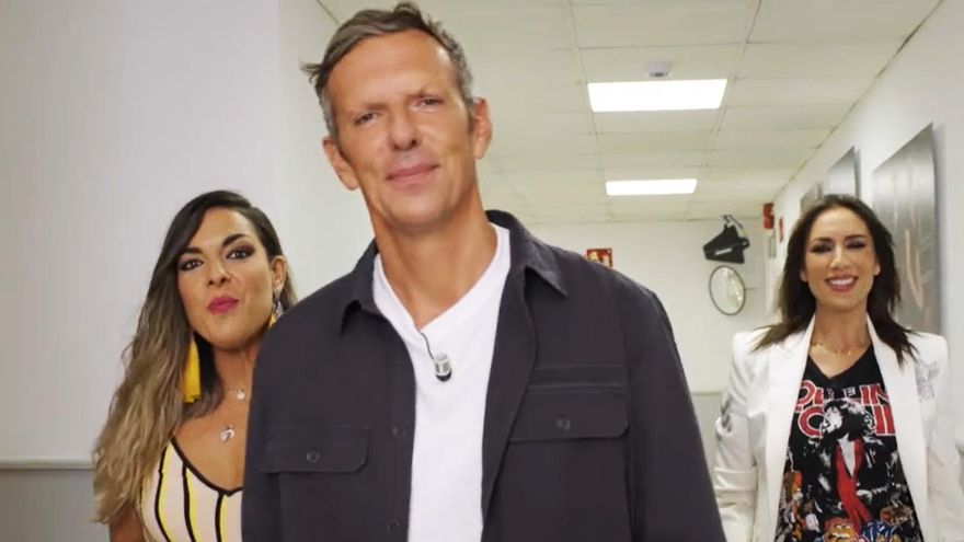 Adriana Dorronsoro, Joaquín Prat y Patricia Pardo en el vídeo promocional de 'Vamos a ver'