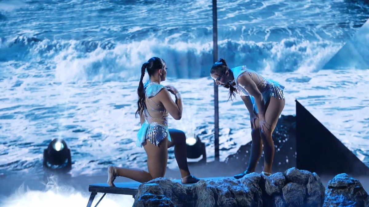 La concursante sufrió un ataque de ansiedad en plena actuación