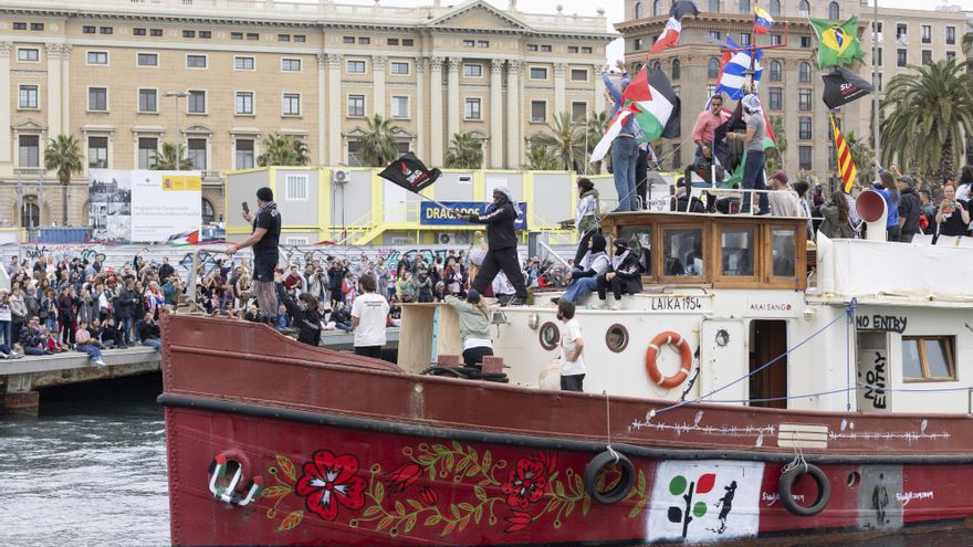 El Ejército de Israel intercepta una treintena de barcos de la Flotilla rumbo a Gaza en aguas de Chipre