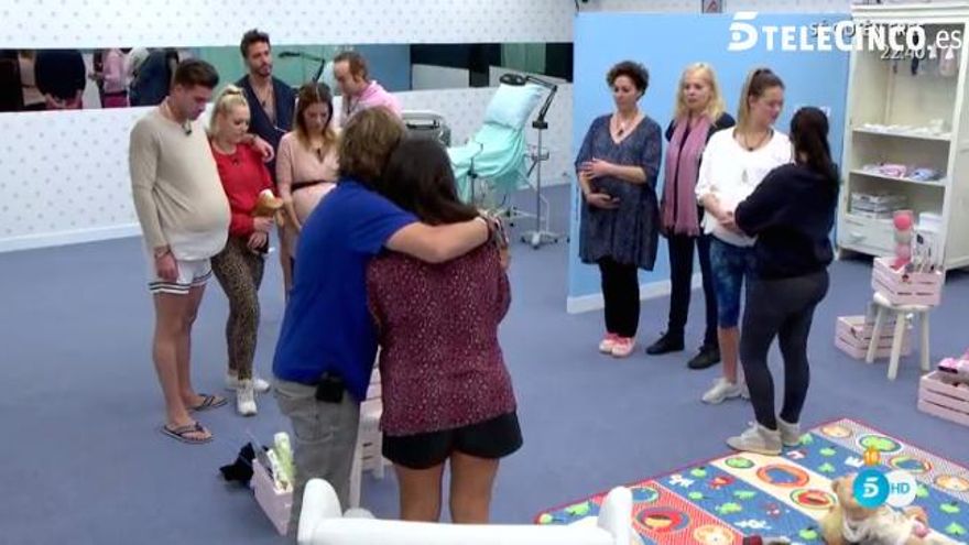 Los concursantes 'embarazados' y sus parejas