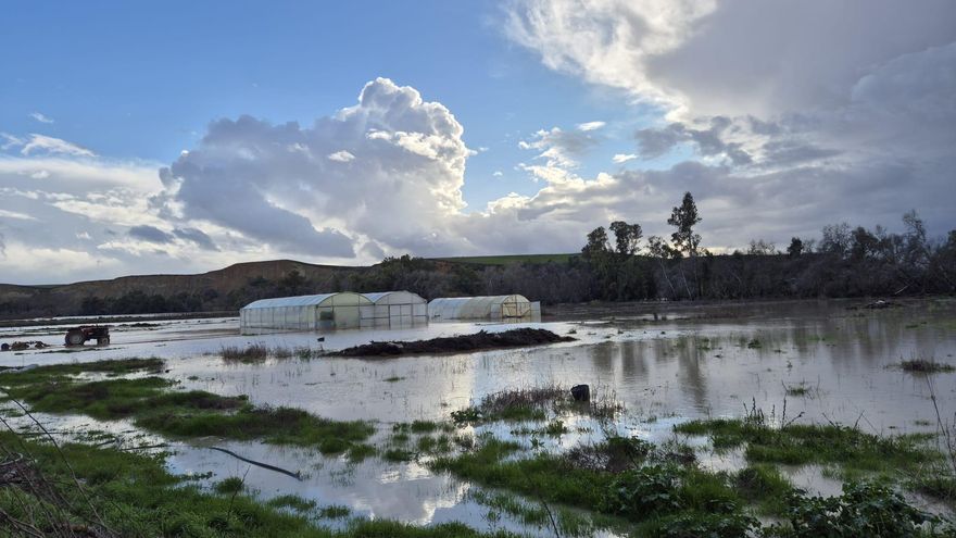 Inundaciones en el Camino del Soto (Encinarejo)