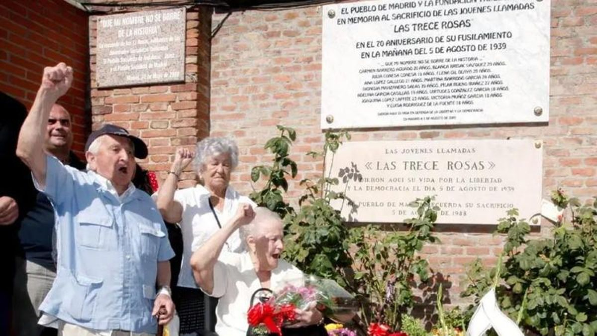 Agripina Moreno, la mujer de Almaraz que custodió durante 38 años el último deseo de las Trece Rosas