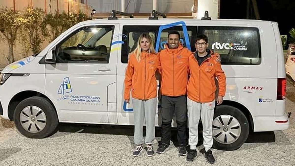 Gabriela Barreto, Carlos González e Izan Gómez.