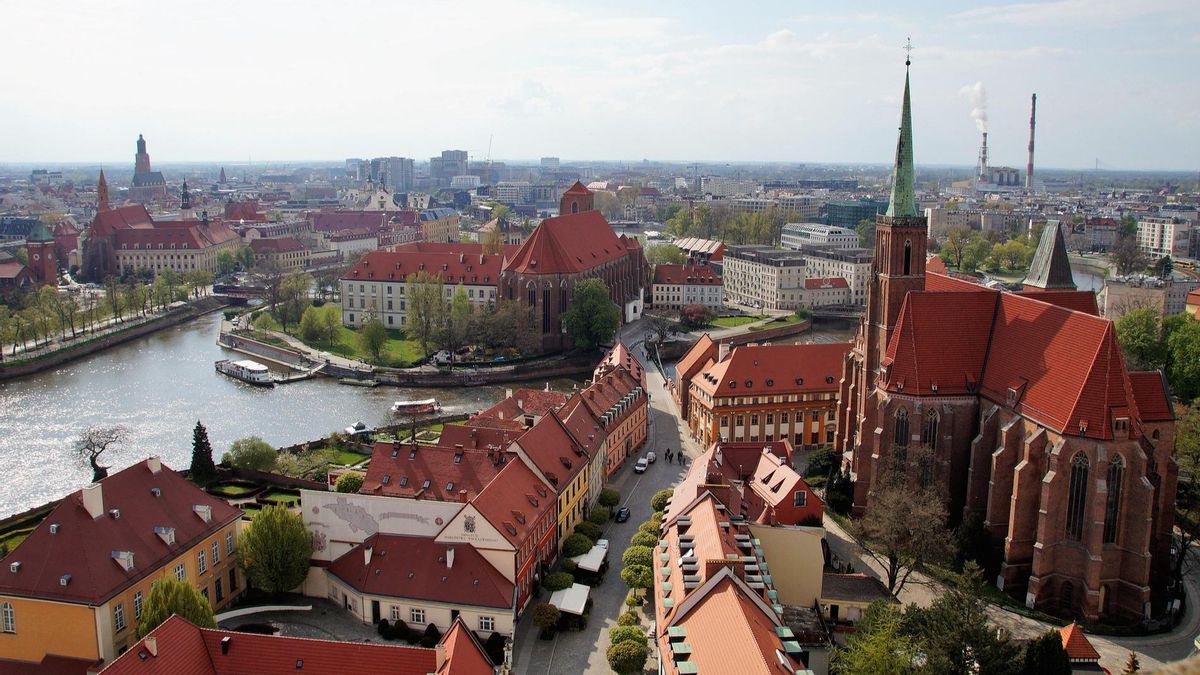 Breslavia, una ciudad hecha de islas.