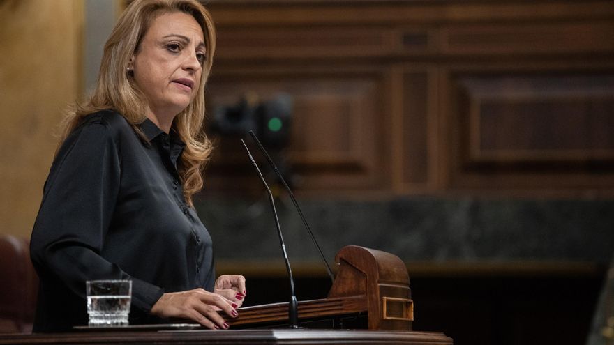 Archivo - La diputada de Coalición Canaria, Cristina Valido, a 19 de noviembre de 2024, en Madrid (España).