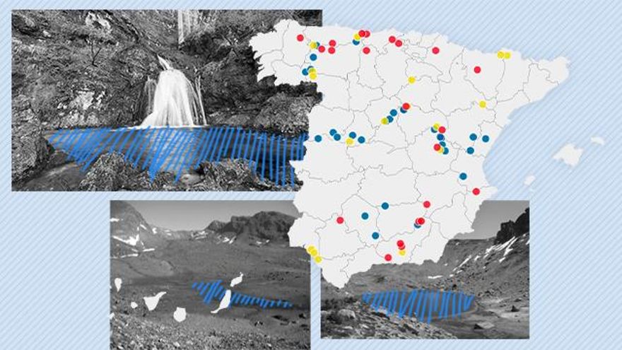 España pondrá a salvo 41 acuíferos y lagos casi vírgenes de la degradación causada por los humanos