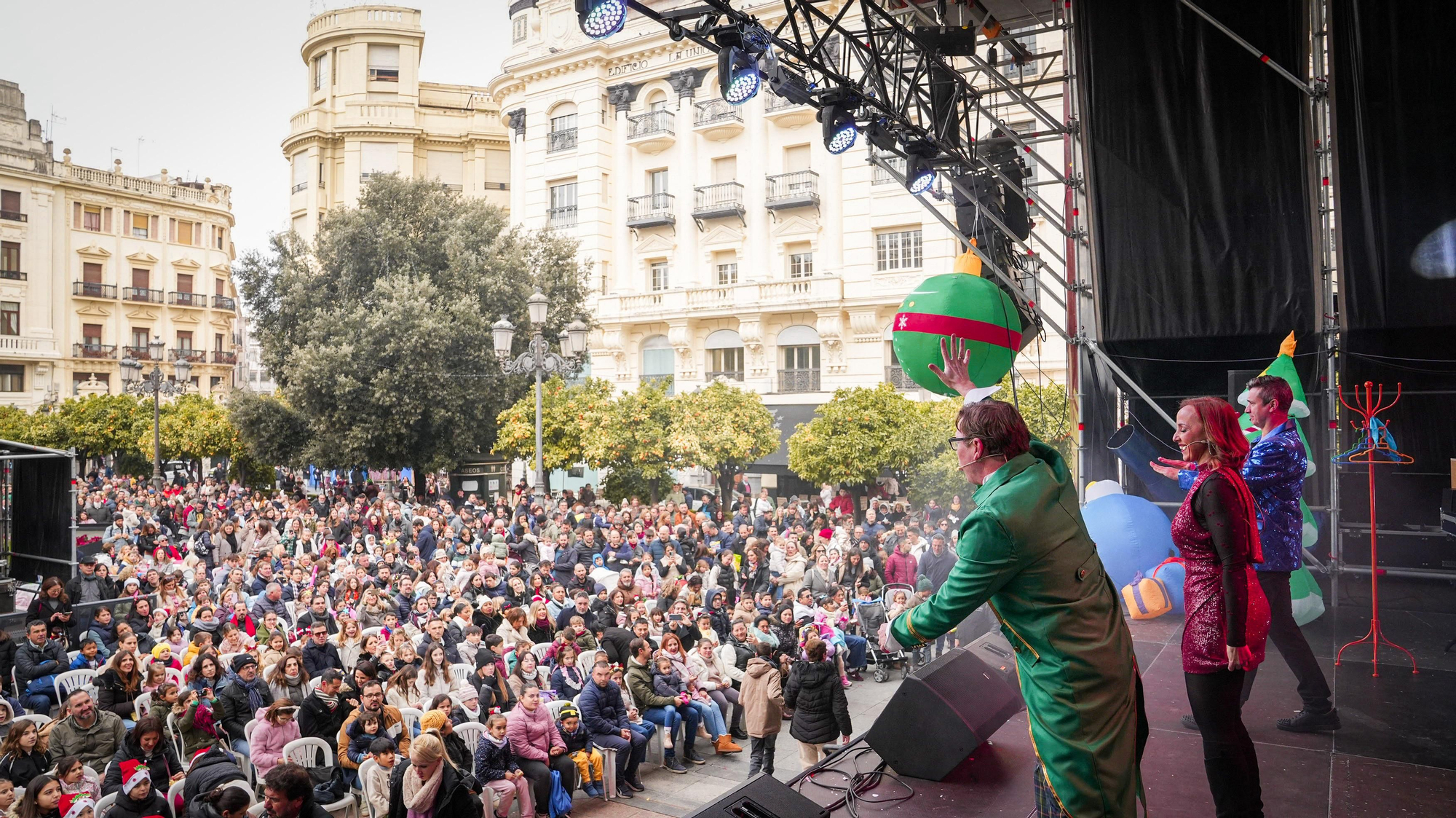 Fiesta de fin de año infantil en las Tendillas
