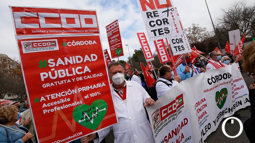 La protesta por la sanidad pública, en imágenes
