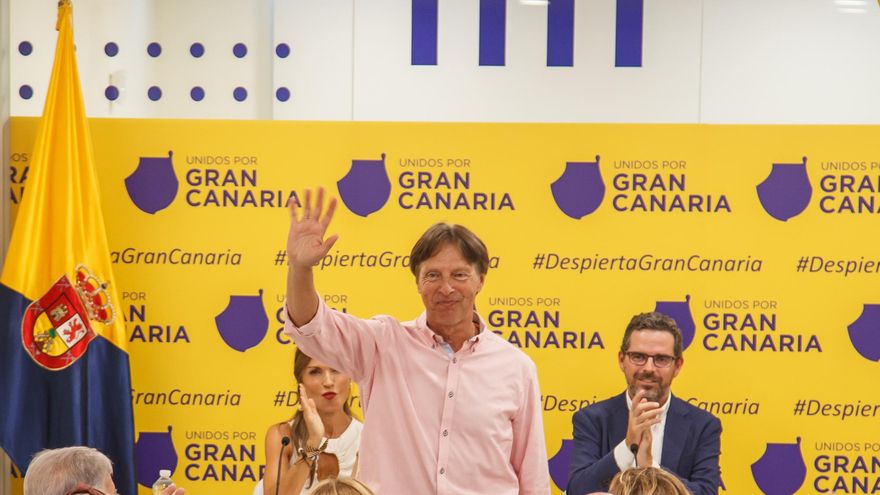 José María Ponce, candidato de Unidos Por Gran Canaria a la presidencia del Cabildo grancanario