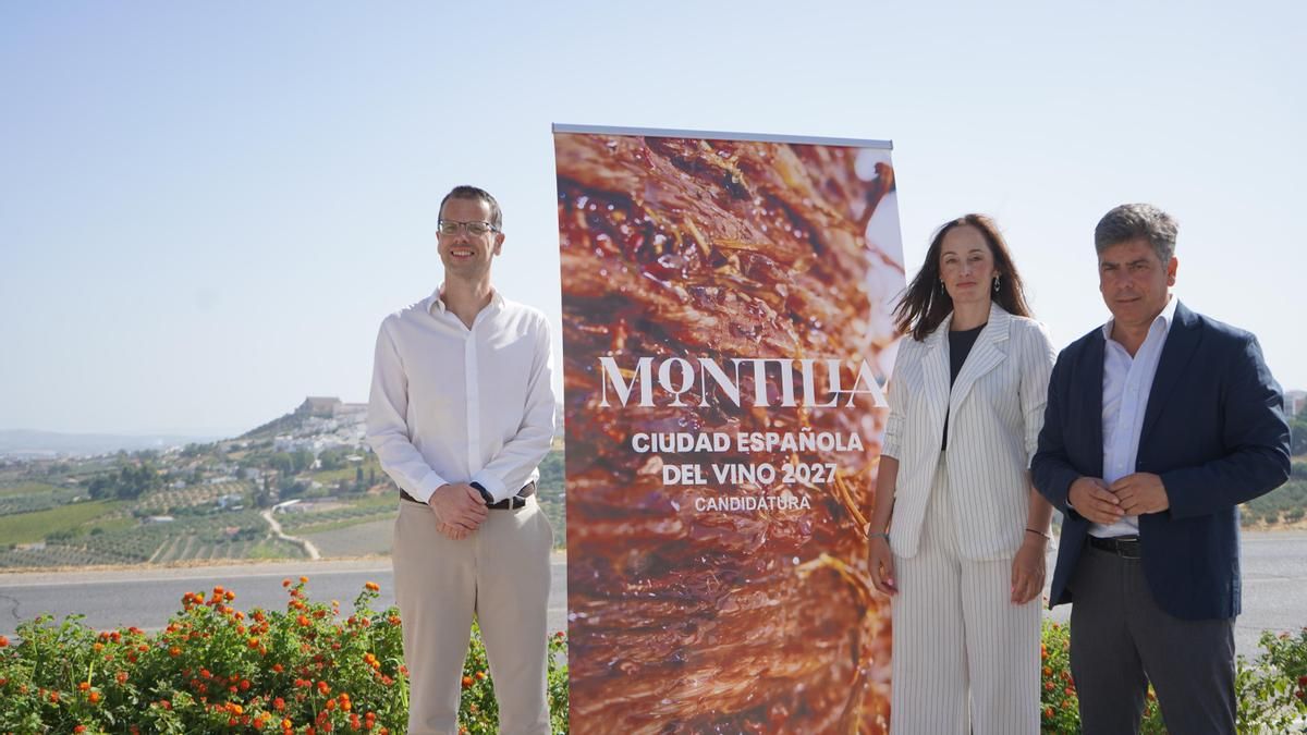 Presentación de la candidatura de Montilla a Ciudad Española del Vino 2027.