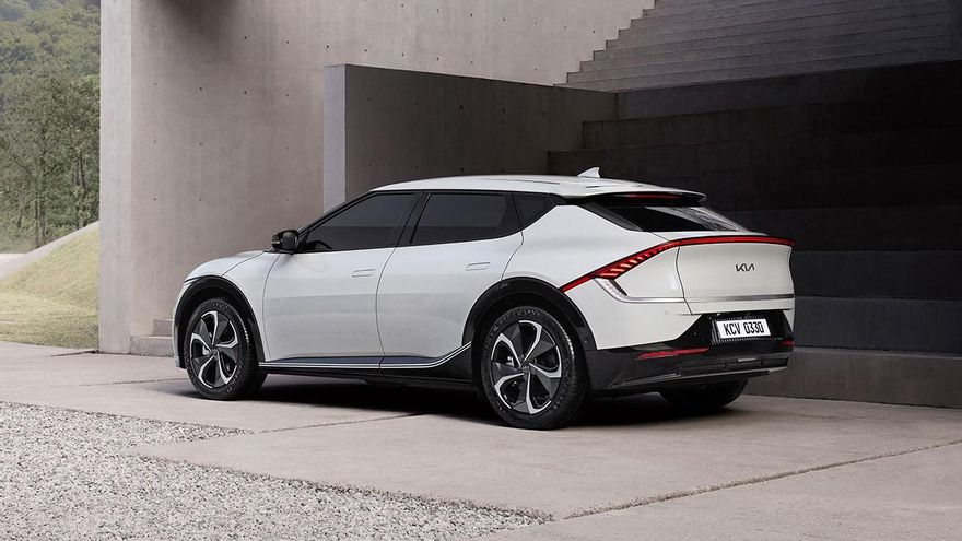 El EV6 muestra el lenguaje de diseño que identificará a Kia en el futuro.