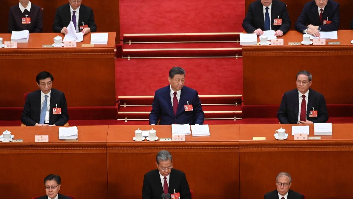 Asamblea Nacional Popular, celebrada este jueves en Pekín.