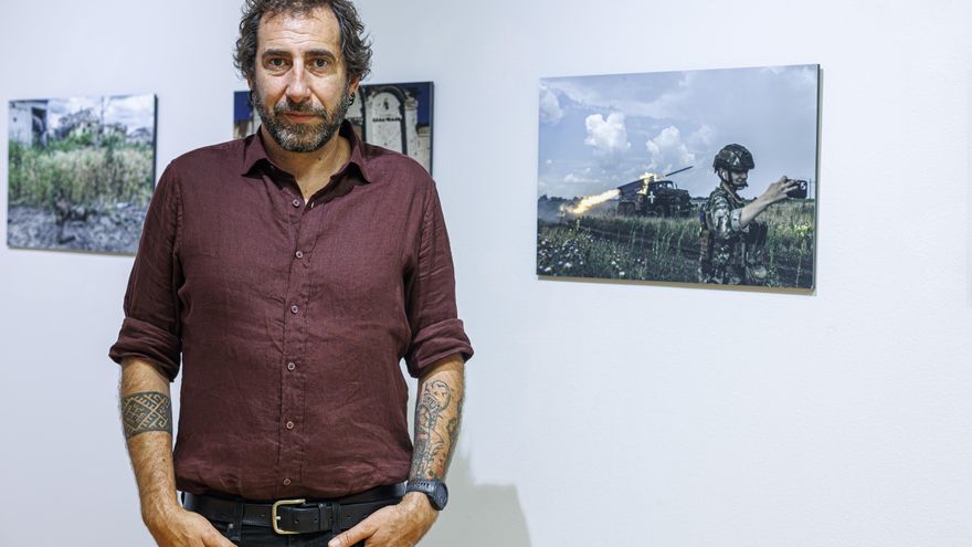 Manu Brabo al recibir el Premio Fotoperiodistas de Aragón: Somos más necesarios que nunca