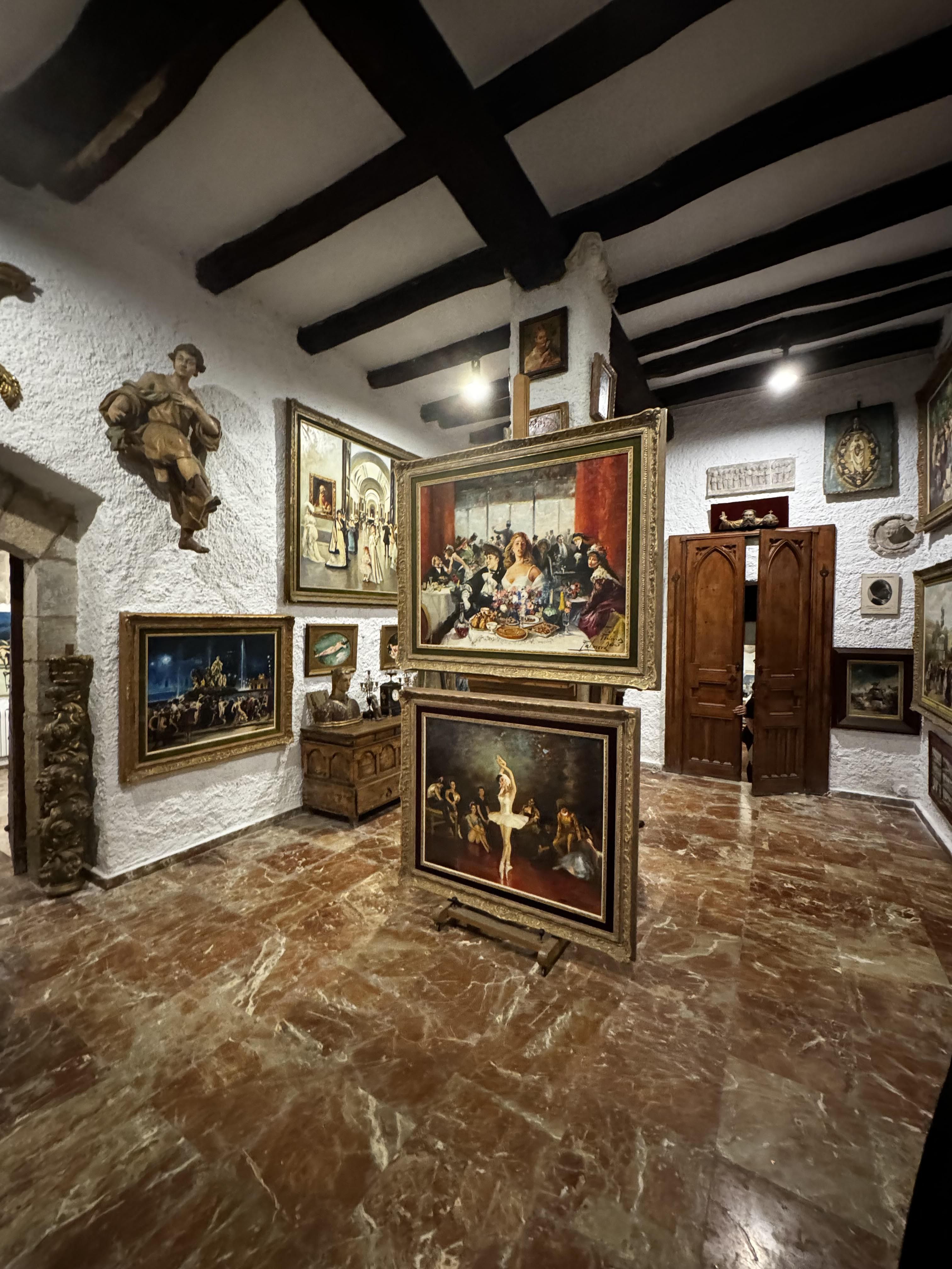 Planta baja del Museo Palmero en Barcelona