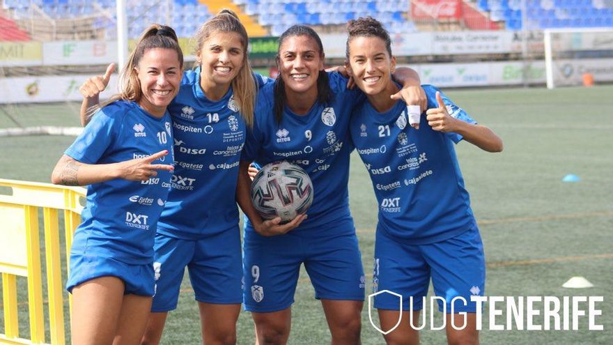 La UDG Tenerife Egatesa defiende la segunda plaza ante el Real Madrid