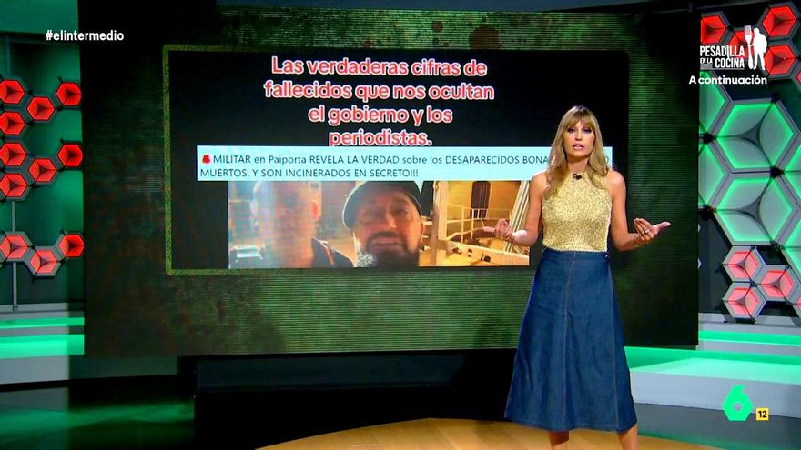 'El Intermedio' desmonta también el bulo de "los 5.000 muertos en la DANA" y destapa al falso "militar" que lo difunde