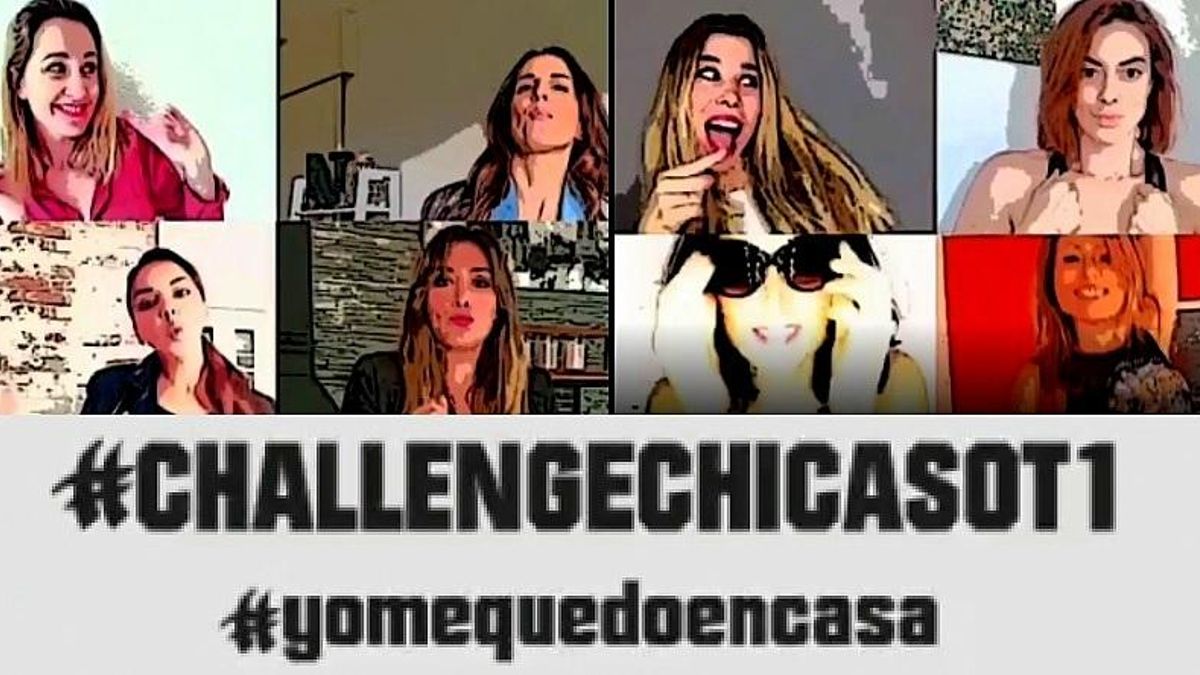 Las chicas de 'OT 1' se reencuentran en un 'challenge' en el que se intercambian la ropa y piden quedarse en casa