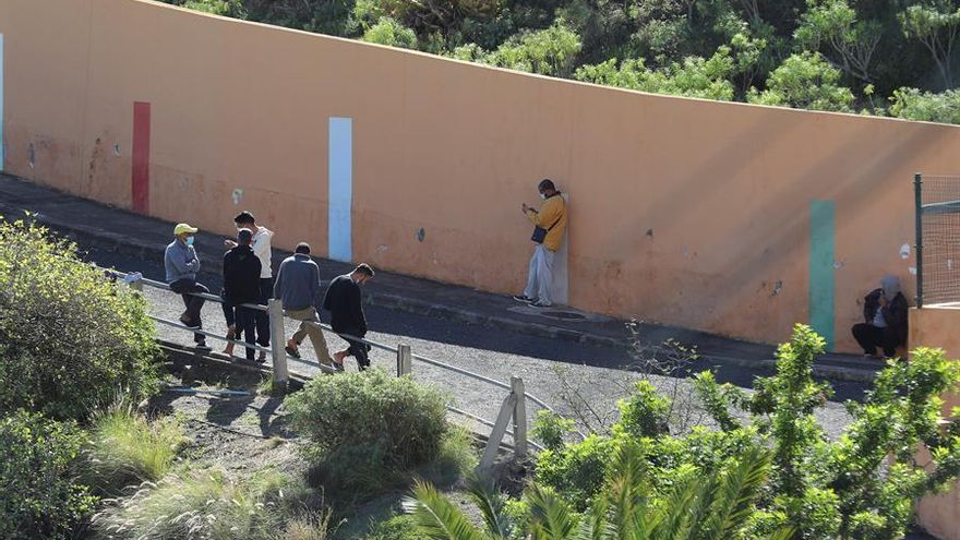 Campamento para migrantes de El Lasso