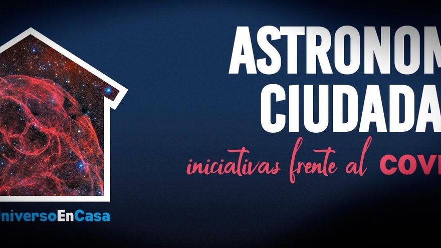 Cartel del proyecto Astronomia Ciudadana del IAC.