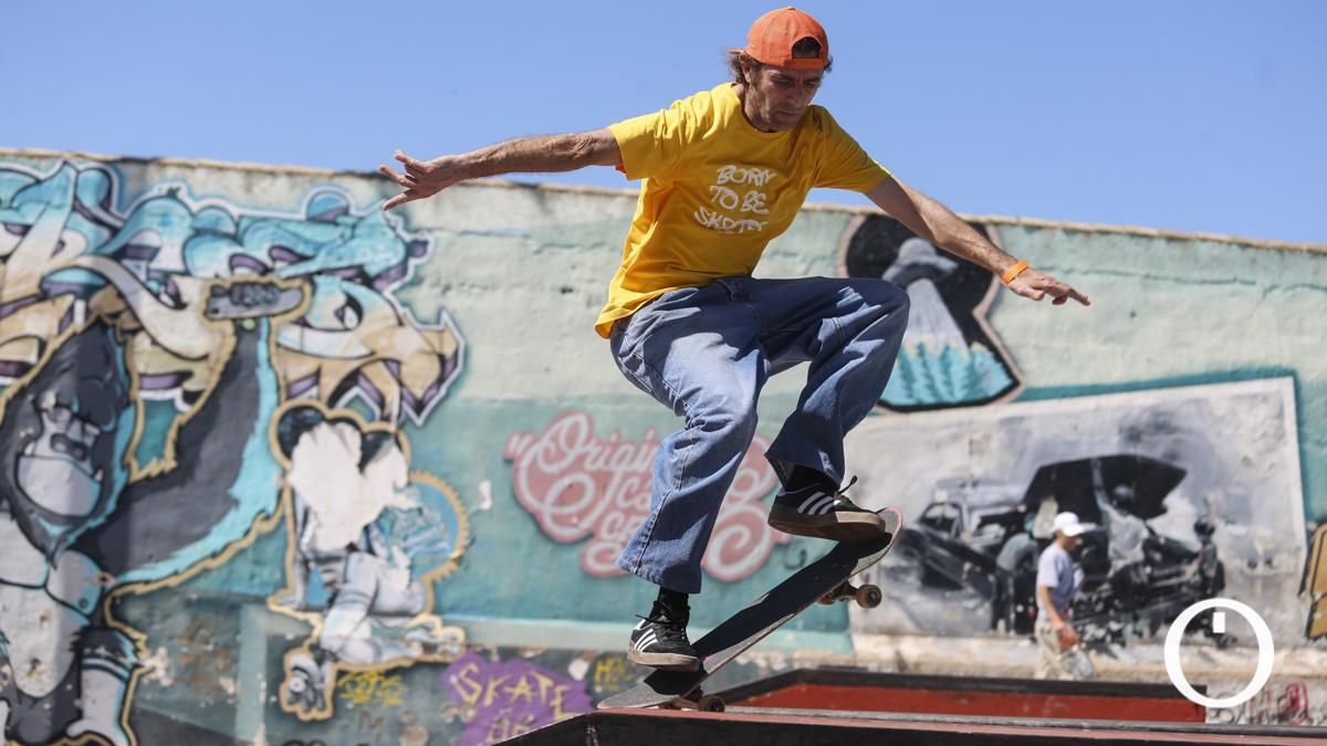 Prueba andaluza de skate en el skatepark de Cañero