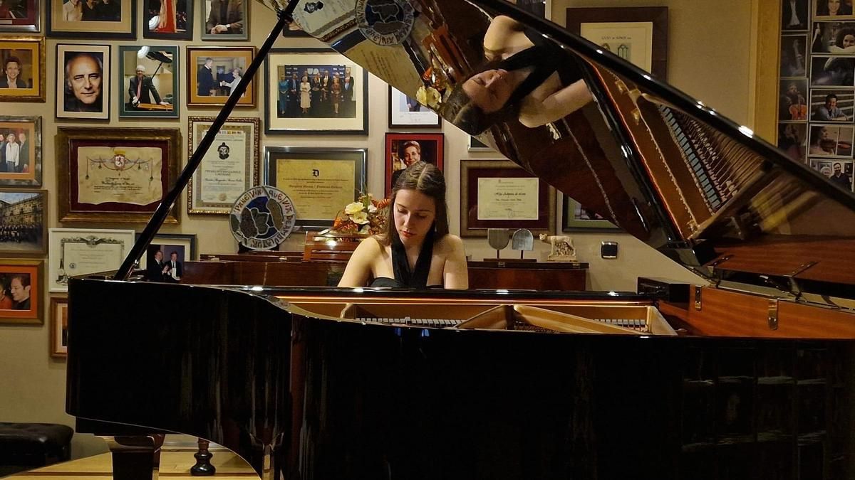 La pianista Paula Lozano.