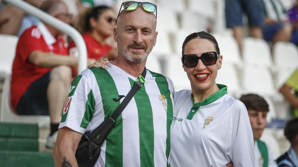 Grada Blanquiverde del Cordoba CF - Sevilla FC