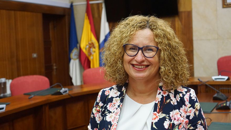 Nieves Hernández, consejera de Acción Social del Cabildo de La  Palma.