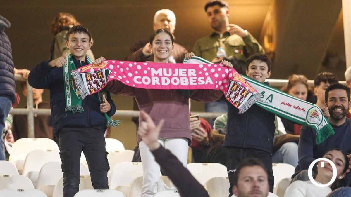 Grada Blanquiverde del Córdoba CF - Real Murcia