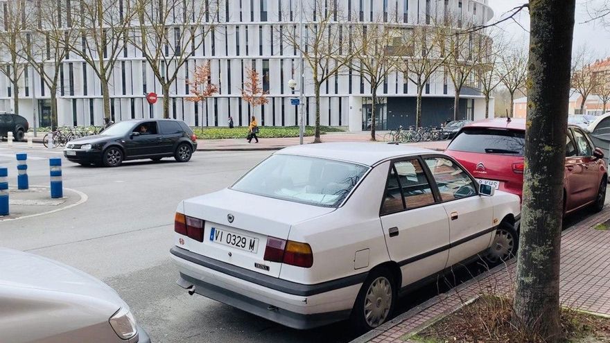 Vista del barrio de San Martín en Vitoria, donde se ubican las oficinas del Ayuntamiento
