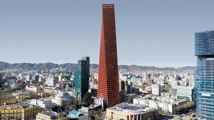 El único rascacielos que rota sobre sí mismo mide casi 200 metros -y es español-