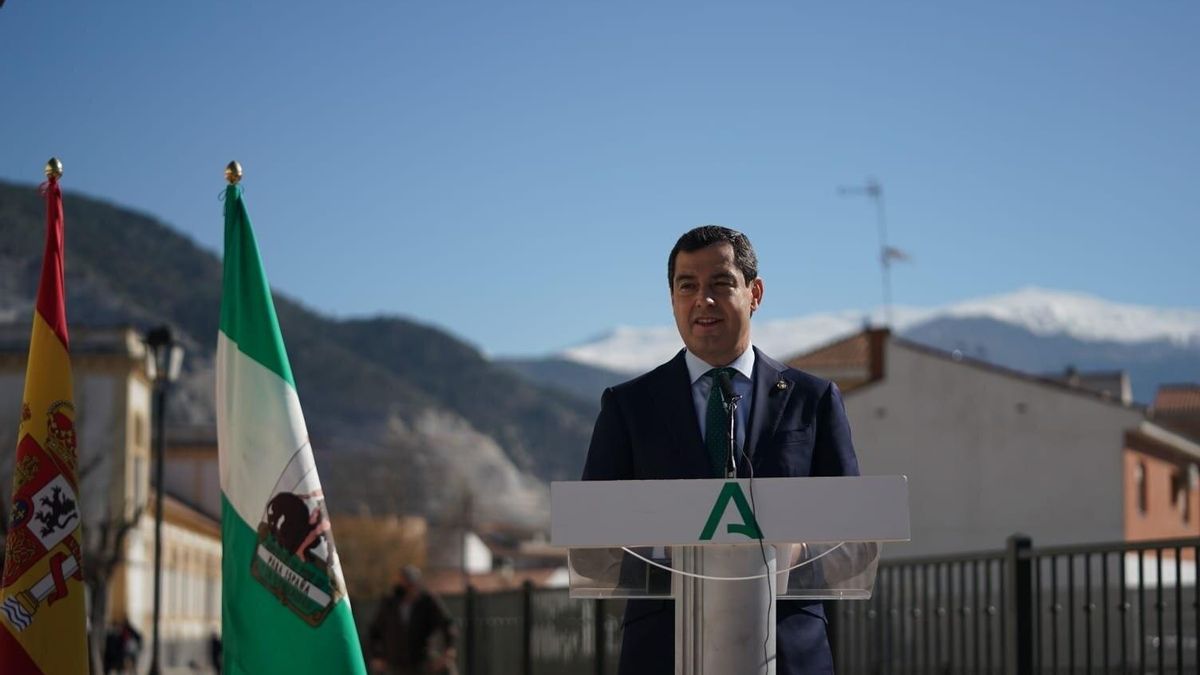 Juanma Moreno, este viernes