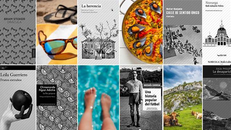 Una maleta de libros que llevarte de vacaciones, tengas plan de playa o montaña