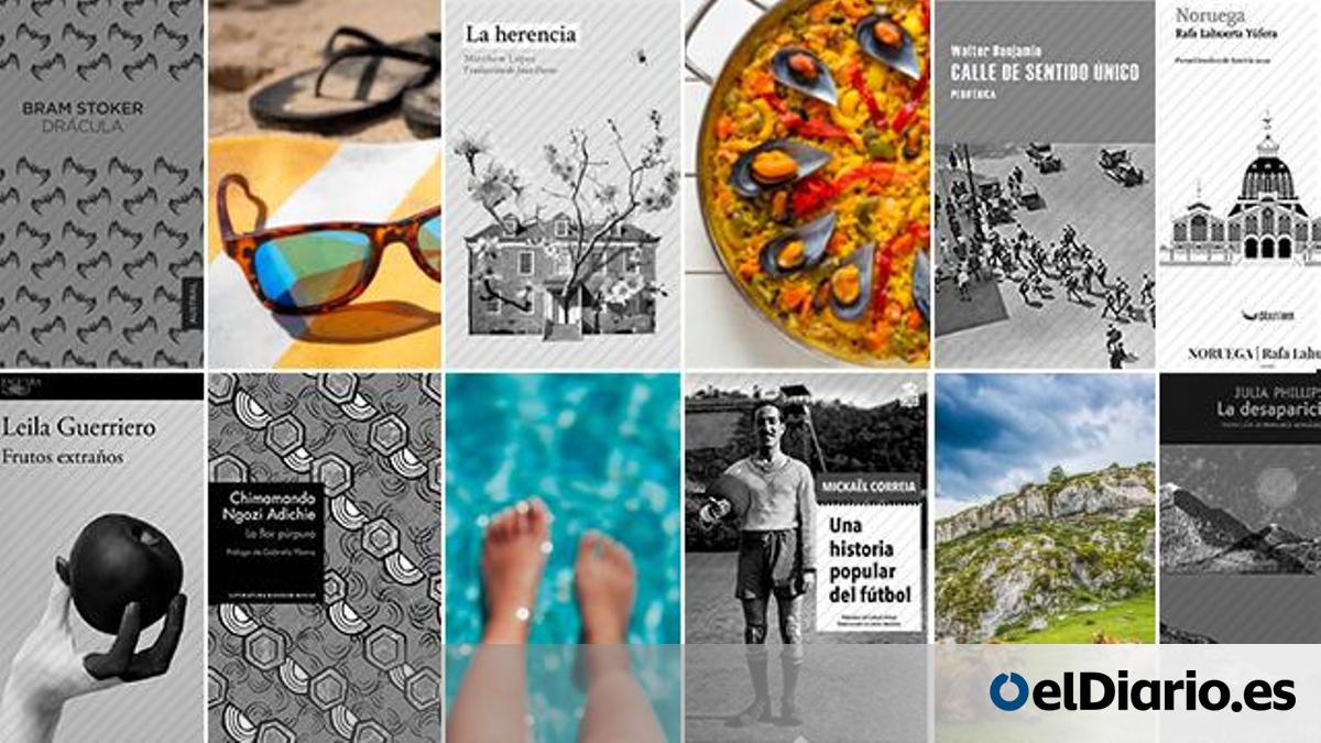 Una maleta de libros que llevarte de vacaciones, tengas plan de playa o  montaña